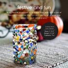Confetti Rocks 9 oz Juice Glasses (set of 6)